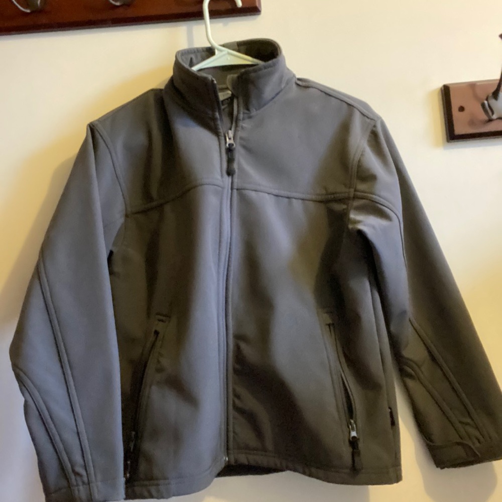 Great multi season M boys gray jacket.
